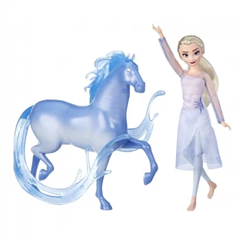 Image of Disney Frozen Elsa Fashion Doll and Nokk Figure
