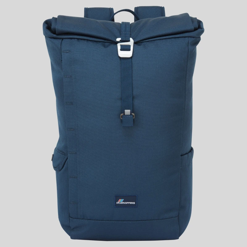 Image of Craghoppers Craghoppers 20L Kiwi Classic Rolltop Backpack in Blue Blue One Size Unisex 5063260114233