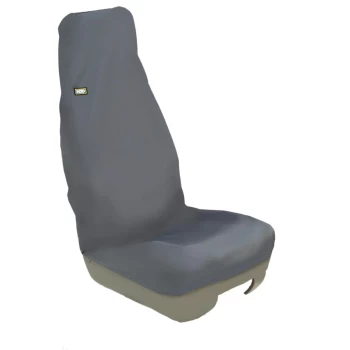 Image of Technicians Universal Front Black Seat Cover - 136 X 75CM