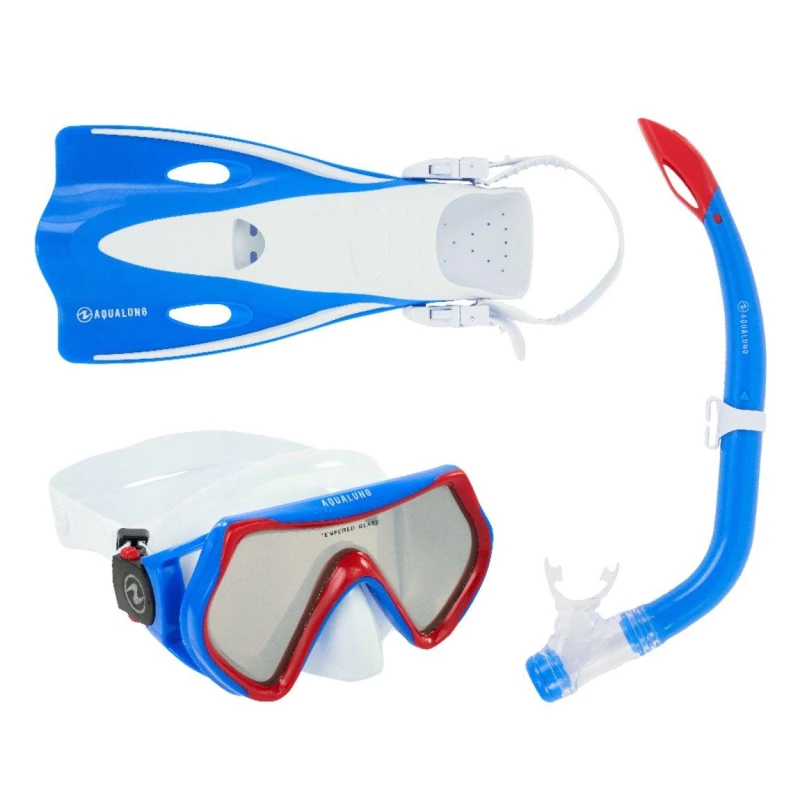 Image of Aqualung Hero Set Jr - White White S - M