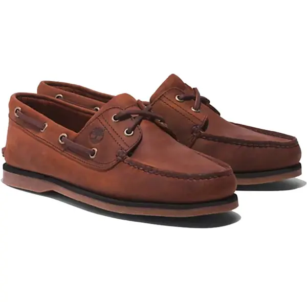 Image of Timberland Mens Classic Boat Shoes - UK 9 / US 9.5 Brown male DA0278MED9