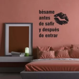 Image of YS2-29 Black Decorative Wall Sticker