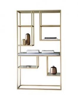 Image of Hudson Living Pippard Open Display Unit - Champagne