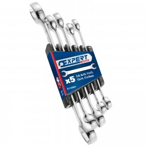 Image of Expert by Facom 5 Piece Flare Nut Spanner Set