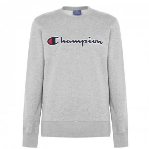 Image of Champion Chest Logo Sweatshirt - Grey EM031