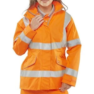 Image of BSeen M Hi Viz Jacket Orange