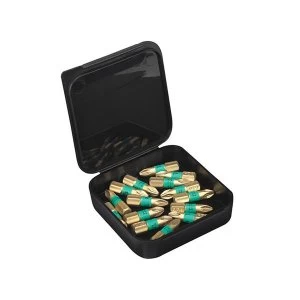 Image of Wera 855/4 BDC BiTorsion Pozidriv PZ2 Diamond Bit (Box 15)