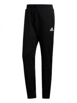 Image of adidas Plus Size Cuffed Track Pant, Black, Size 4XL, Men