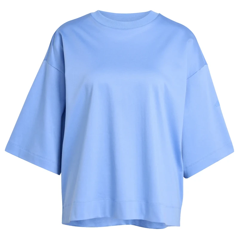 Image of Adidas Womens oversized T-Shirt adidas Soft Lux Bleu Female S