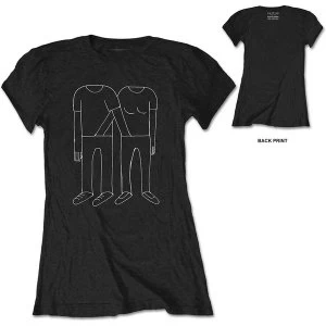 Image of Catfish & The Bottlemen - Hands Down Pants Womens X-Large T-Shirt - Black