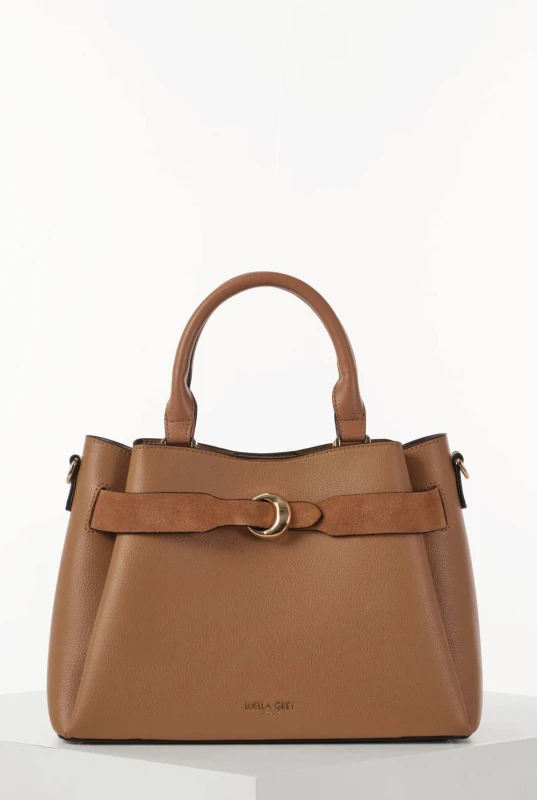 Image of Luella Grey Womens 'Roxy' Tote in Tan Tan Female