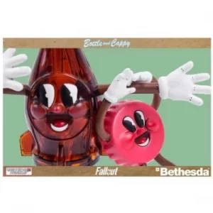 Image of Fallout Bottle & Cappy Bendable Figure 2-Pack