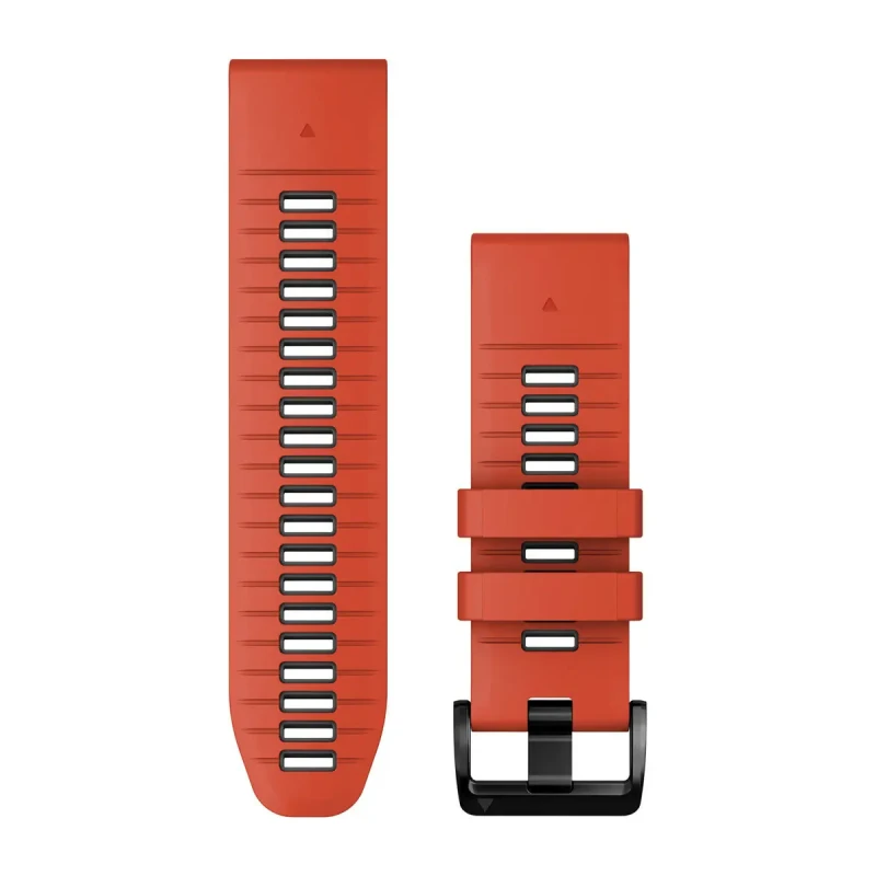 Image of Garmin 010-13281-04 QuickFitA 26 Strap Only Flame Red/ Watch