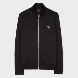 Image of Paul Smith Mens Reg Fit Zip Top Zebra