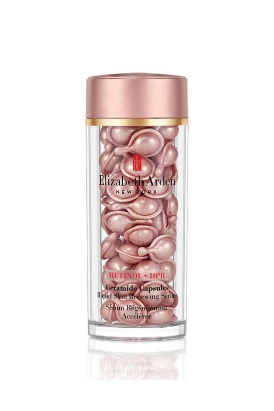 Image of Elizabeth Arden Retinol + HPR Ceramide Capsules Rapid Skin Renewing Serum 60 Capsules