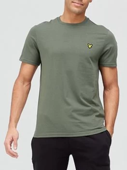 Image of Lyle & Scott Fitness Martin T-Shirt - Green, Size S, Men
