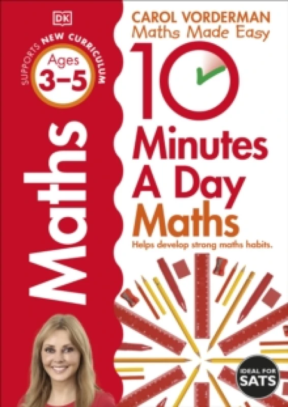 Image of 10 Minutes A Day Maths, Ages 3-5 (Preschool) : Supports the National Curriculum, Helps Develop Strong Maths Skills Paperback / softback
