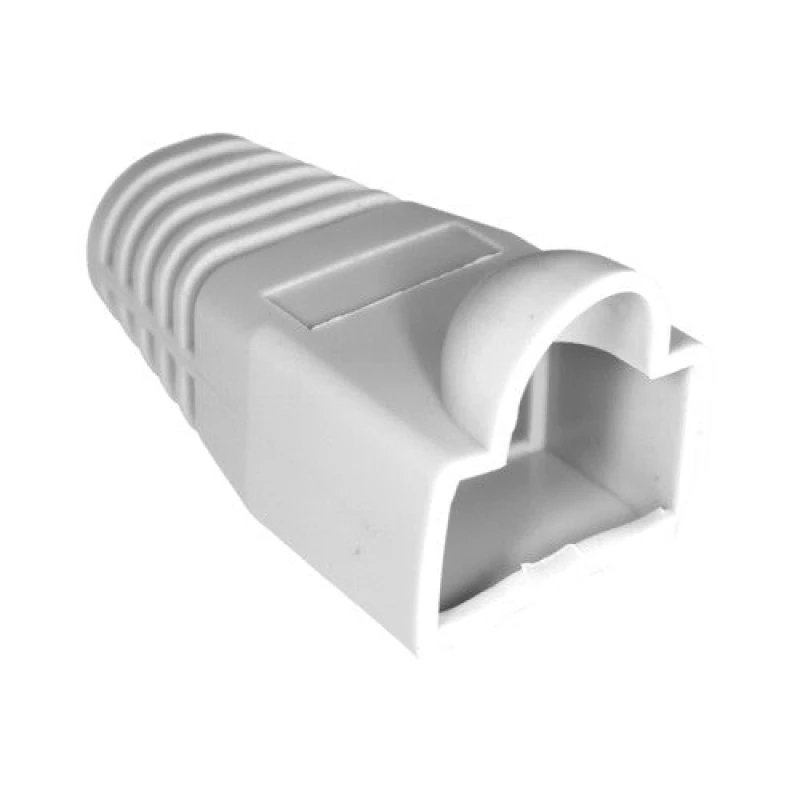 Image of Cablenet Cablenet RJ45 Bubble Boot White 6mm 22-2111