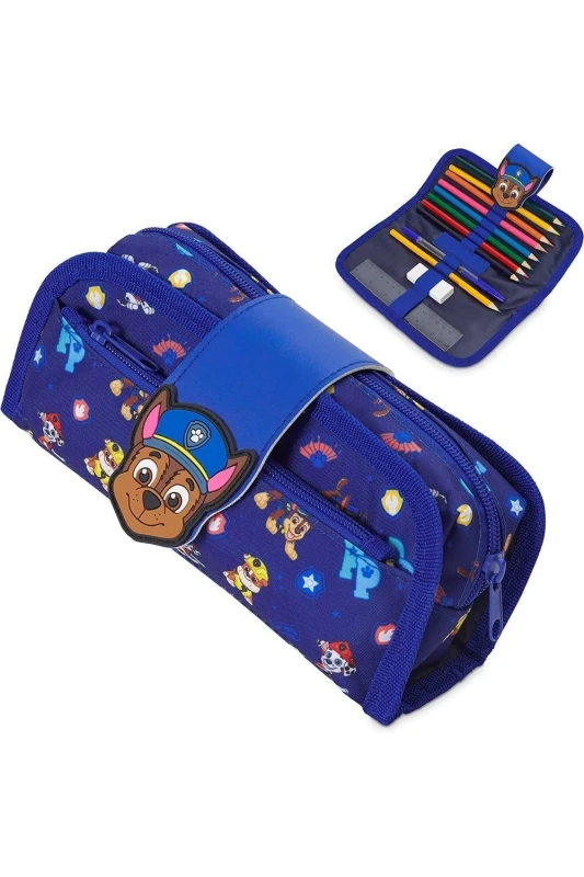 Image of Paw Patrol Pencil Case Blue