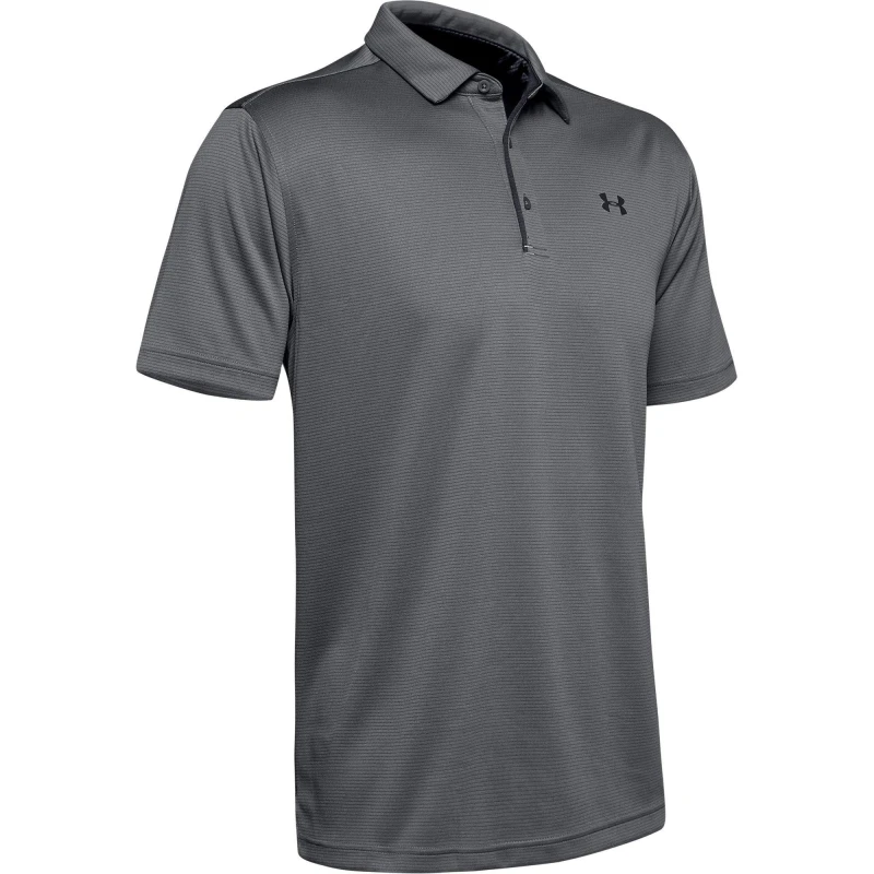 Image of Under Armour Armour Tech Polo Mens - Grey Grey S