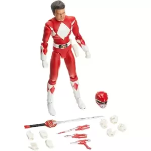 Image of Bandai Tamashii Nations S.H. Figuarts Power Rangers SDCC 2018 Red Ranger Action Figure
