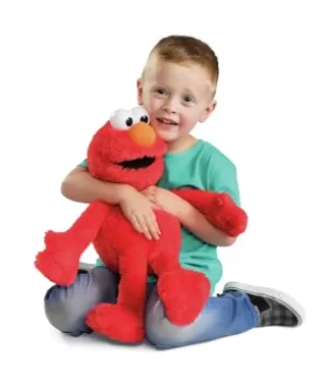 Image of Sesame Street Talking Tickle Me Elmo Soft Toy
