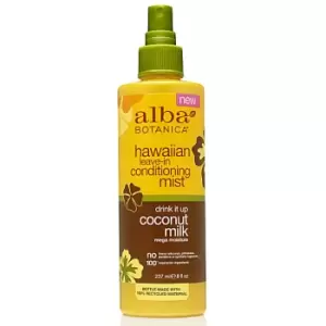 Image of Alba Botanica Hawaiian Drink it up Coconut Leave-in Conditioner Mist