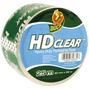 Image of Duck Tape 222181 Packaging Heavy-Duty 50mm x 25m Clear