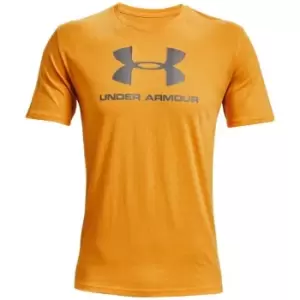 Image of Under Armour Sportstyle T Shirt Mens - Yellow