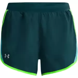 Image of Under Armour Fly By 2 Shorts Womens - Blue