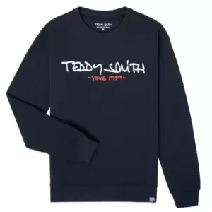 Image of Teddy Smith S-MICKE boys's Childrens sweatshirt in Blue - Sizes 10 years