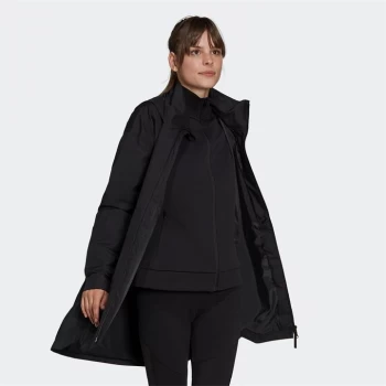 Image of adidas Traveer RAIN. RDY Parka Womens - Black