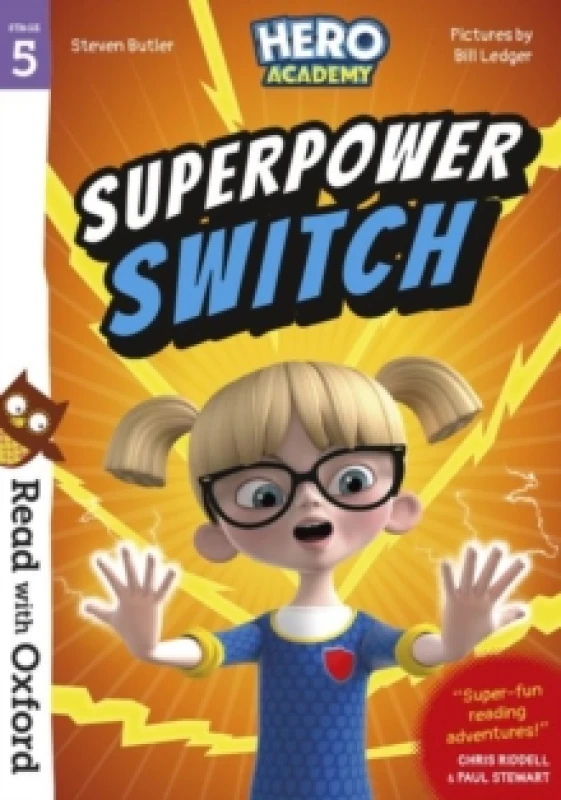 Image of Steven Butler Read with Oxford: Stage 5: Hero Academy: Superpower Switch Book Multi unisex