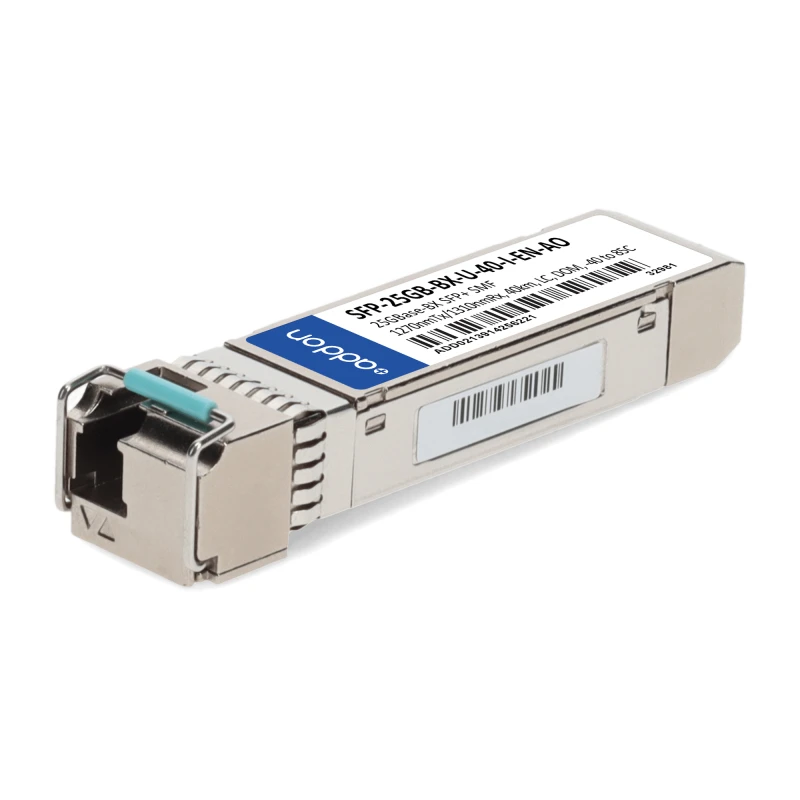 Image of AddOn Networks SFP-25GB-BX-U-40-I-EN-AO network transceiver module Fib