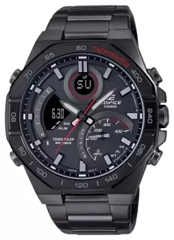 Image of Casio ECB-950DC-1AEF Edifice Black Dial Black Stainless Watch