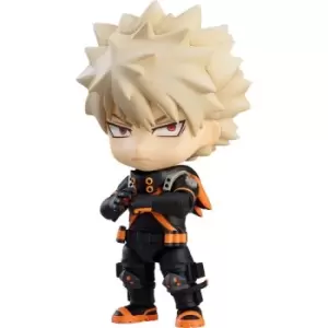 Image of My Hero Academia: World Heroes? Mission Nendoroid Action Figure Katsuki Bakugo Stealth Suit 10 cm