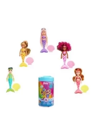 Image of Barbie Chelsea Colour Reveal Mermaid Doll Assortment