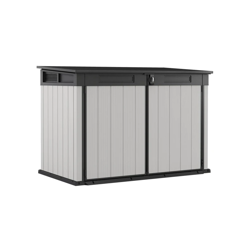 Image of Keter Premier Jumbo 2020L Outdoor Storage Box - Grey Grey One Size