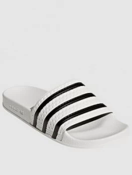 Image of Adidas Originals Adilette - White