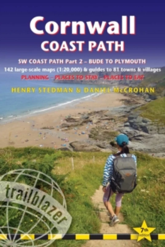 Image of Cornwall Coast Path Trailblazer walking guide : Part 2 - Bude to Plymouth Paperback / softback