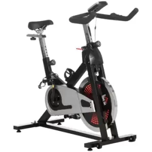 Image of Homcom Exercise Bike Indoor Stationary Cycling Bike Fitness For Home Training Black