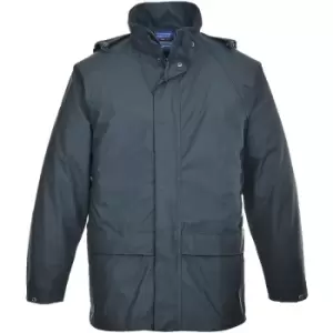Image of Portwest S450 Navy Sz 3XL Sealtex Classic Jacket Waterproof Rain Coat Parka Work Wear - Navy
