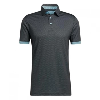 Image of adidas 2 Tone Mesh Polo Shirt Mens - Hazy Sky