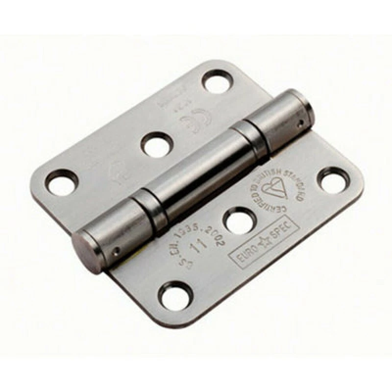 Image of Loops PAIR 76 x 67 x 2.5mm Ball Bearing Hinge Satin Stainless Steel Interior Door Metallics unisex