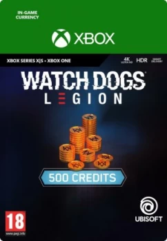 Image of Watch Dogs Legion 500 Credits Pack Xbox One Series X