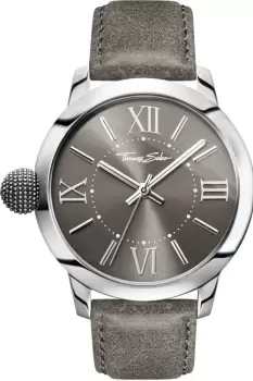 Image of Mens Thomas Sabo Rebel With Karma Watch WA0294-273-210-46MM