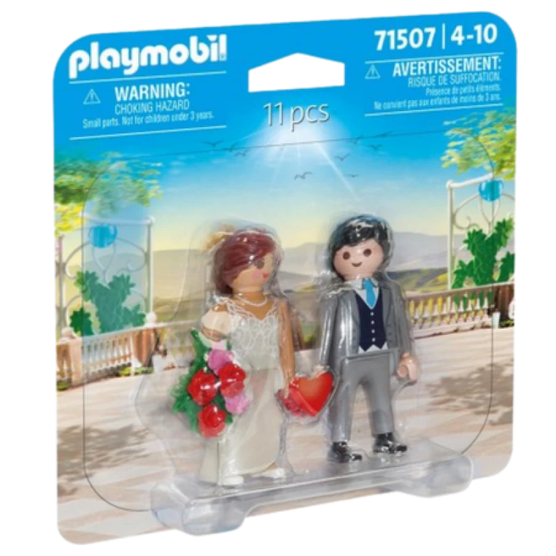 Image of PLAYMOBIL Playmobil Duopack wedding couple 71507 71507