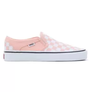 Image of Vans Asher Slip On Trainers Womens - Pink