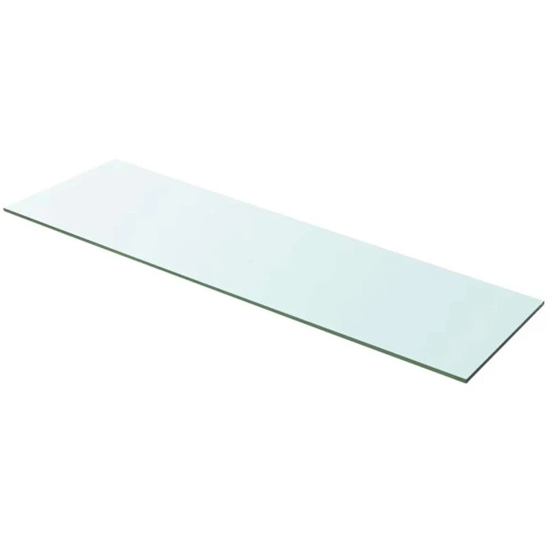 Image of vidaXL Shelf Panel Glass Sheet Plate Storage Cabinet Room Shelving Display Clear