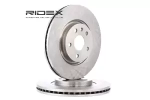 Image of RIDEX Brake disc 82B0615 Brake rotor,Brake discs OPEL,SAAB,VAUXHALL,INSIGNIA Caravan,INSIGNIA,INSIGNIA Stufenheck,INSIGNIA A Country Tourer (G09)